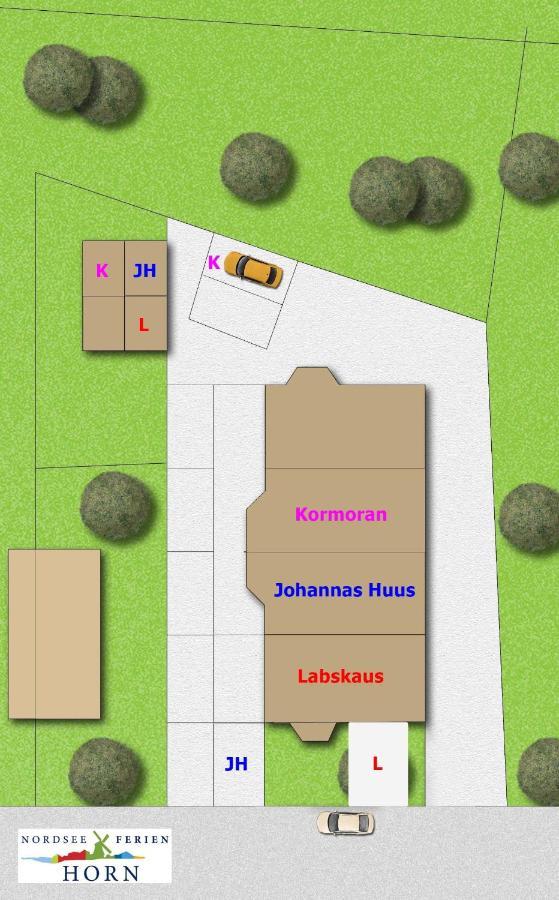 Ferienhaus Kormoran Dornumersiel Eksteriør bilde